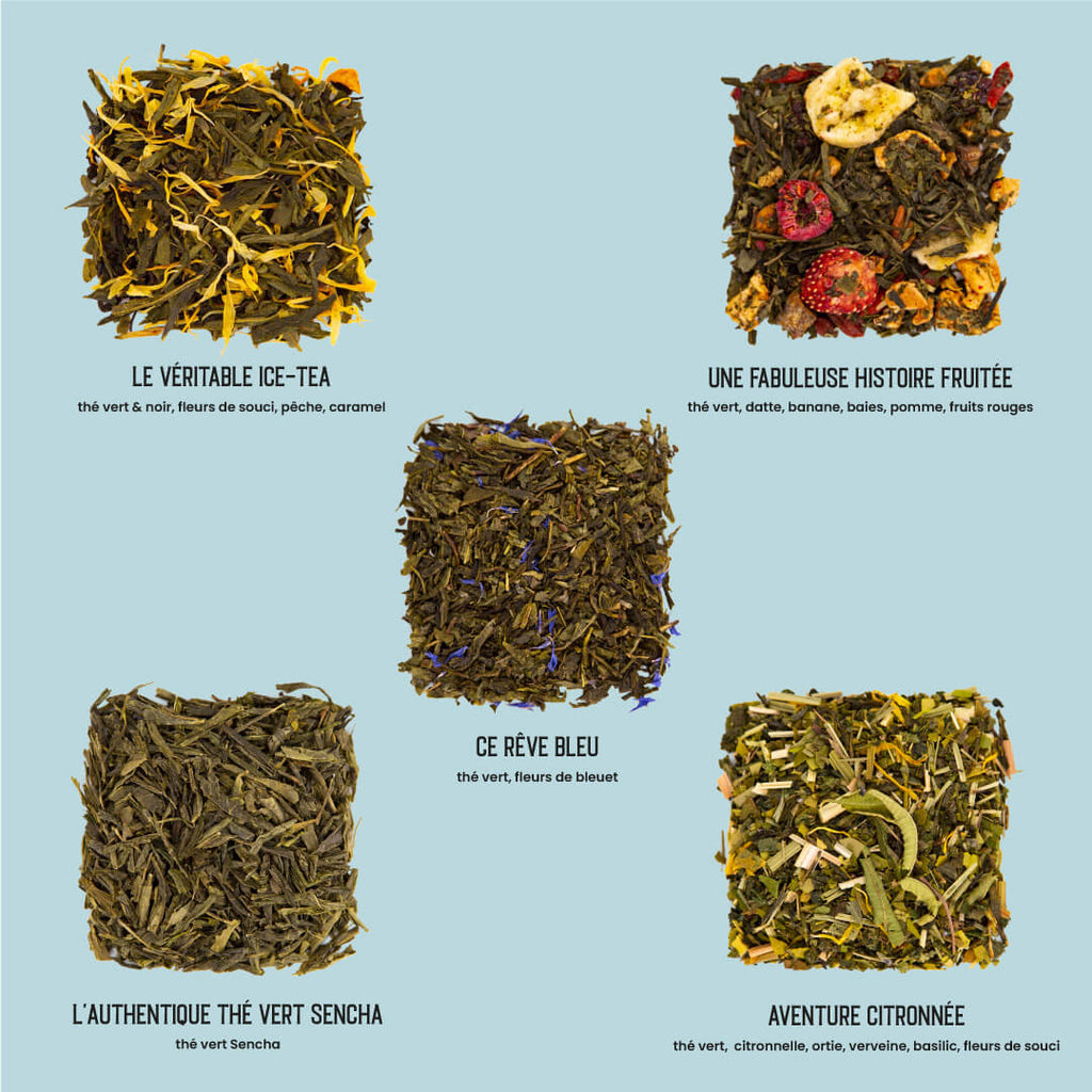 Coffret - nos meilleurs thés et infusions - MYFTEA