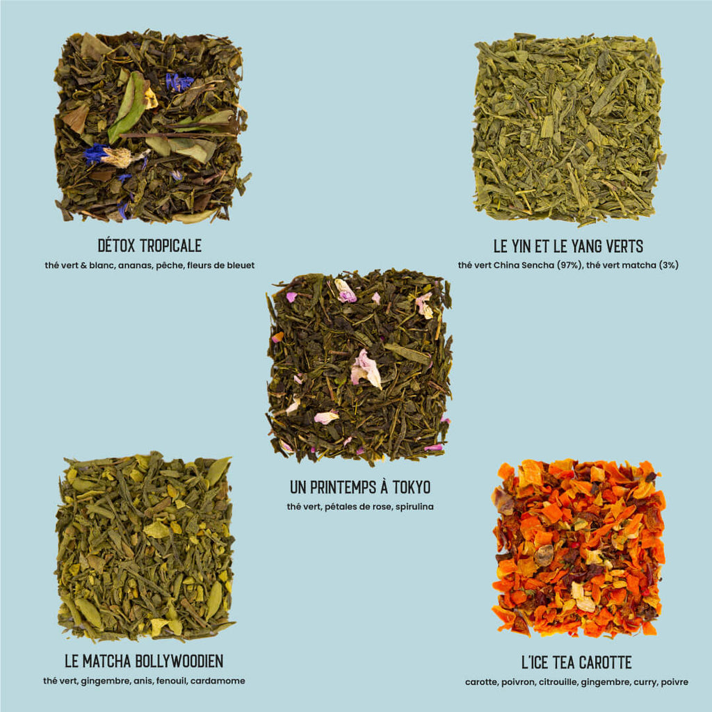Coffret - nos meilleurs thés et infusions - MYFTEA