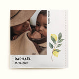 Sachet de graines à semer - Naissance embaumée | Sachet de graines personnalisé